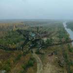 Apleista fosfatų kasykla Rusijoje