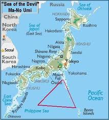 drakono trikampis japonijoje