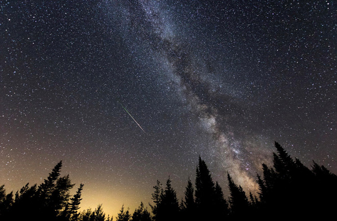 Rugpjūčio dangų skros Perseidų meteorų srautas